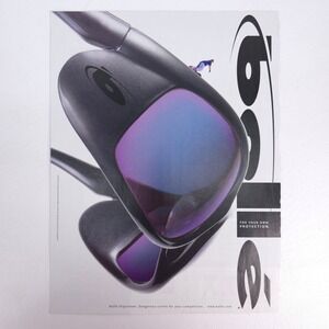 Vintage Bolle Slipstream Sunglasses Print Ad Collector Display Advertising Decor